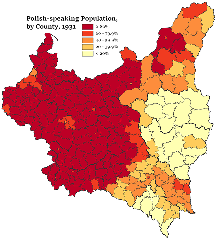Polish Speaking Population 1931