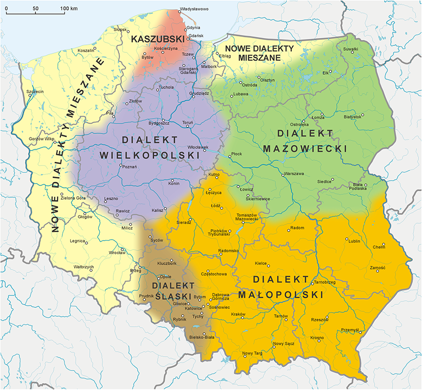 Modern Polish dialects